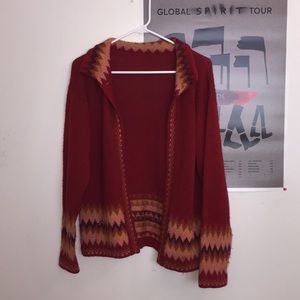 Vintage wool cardigan